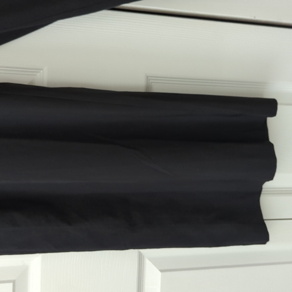 NWT! ~ALL IN MOTION~ BLACK WIDE WAIST VERY LONG ACTIVE WIDE LEG PANTS-L/LONG - Picture 3 of 9